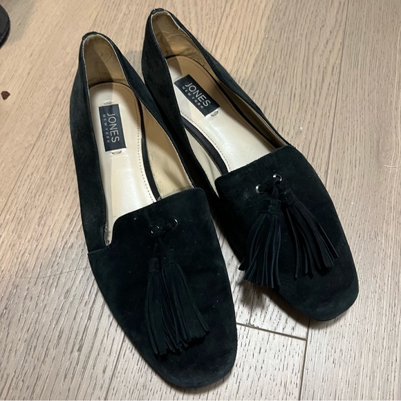 JONES suede square toed flats - Picture 4 of 6